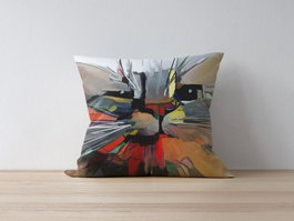 Aberto Design Funda de Cojín Multicolor 43 x 43 cm